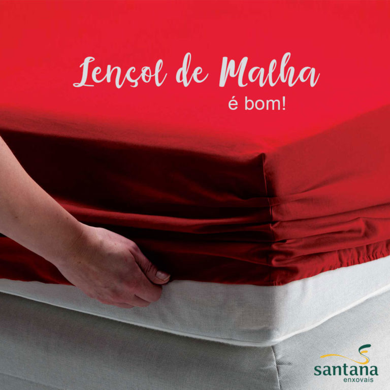 lençol de malha é bom