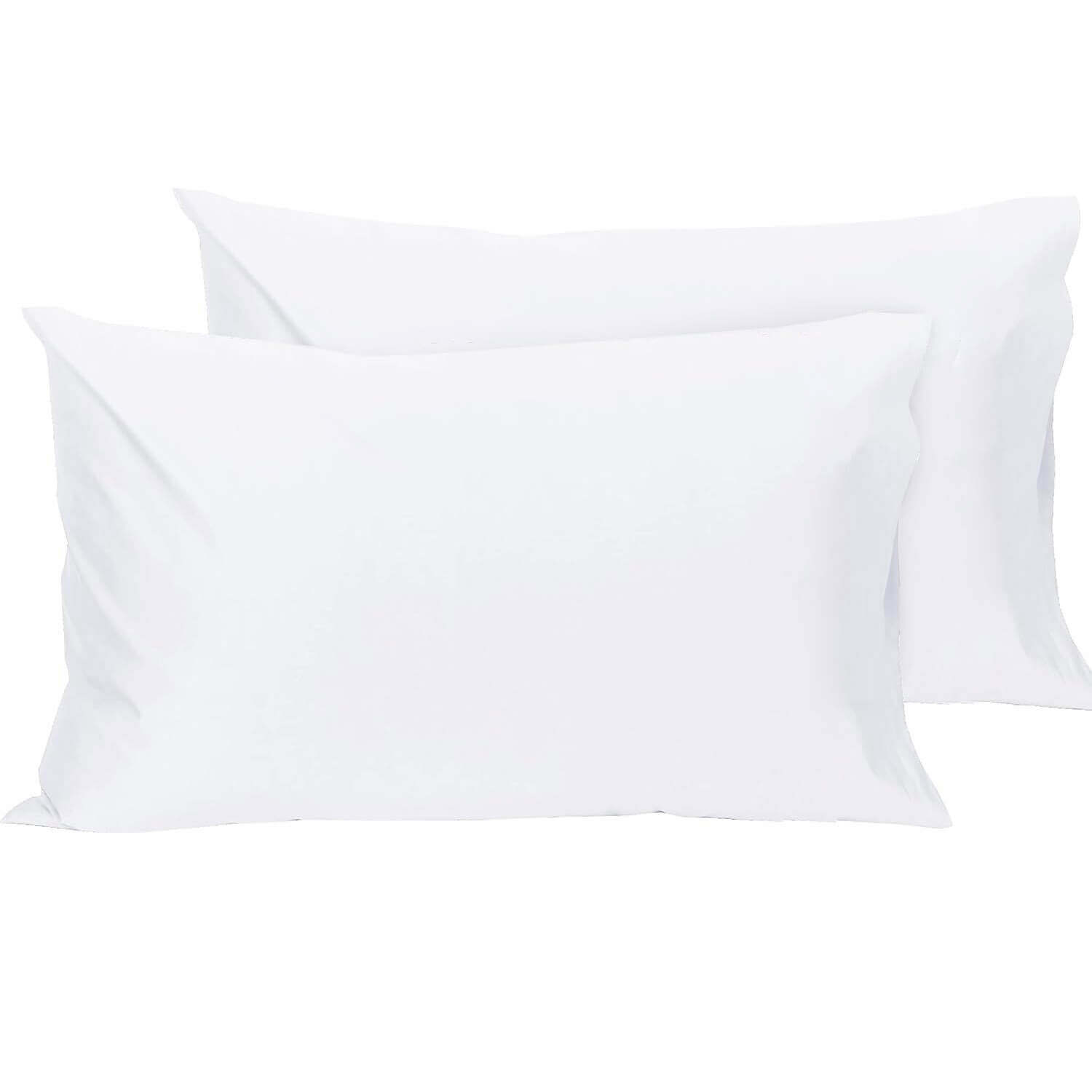 Fronha de Travesseiro 70x50cm Percal 180 Fios Proficione Hotel Branco