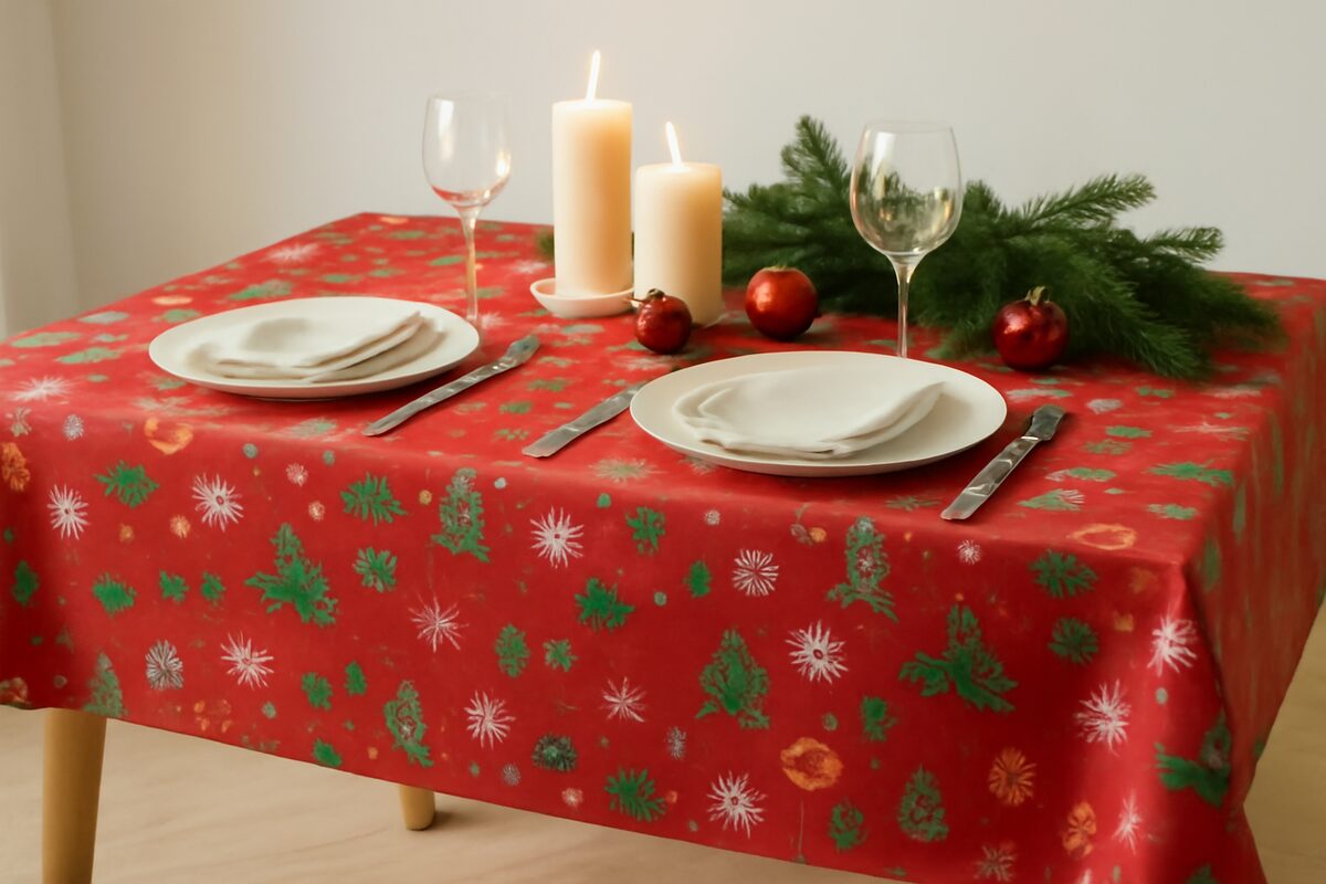 Como Escolher a Toalha de Mesa Ideal para Natal e Festas