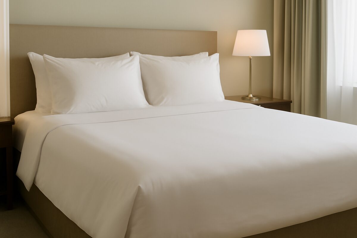 Lençol Queen Branco para Hotel: Conforto e Qualidade