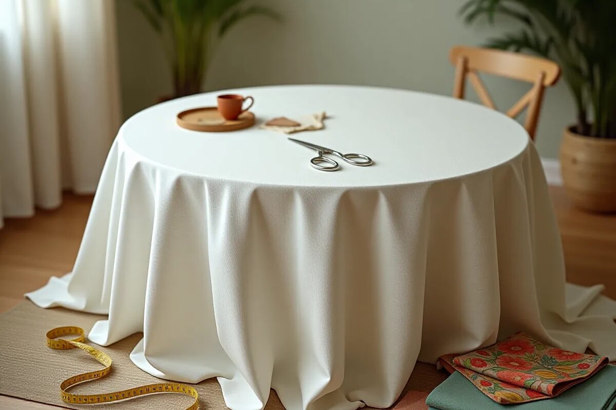 Como Cortar Toalha De Mesa Redonda: Dicas e Materiais
