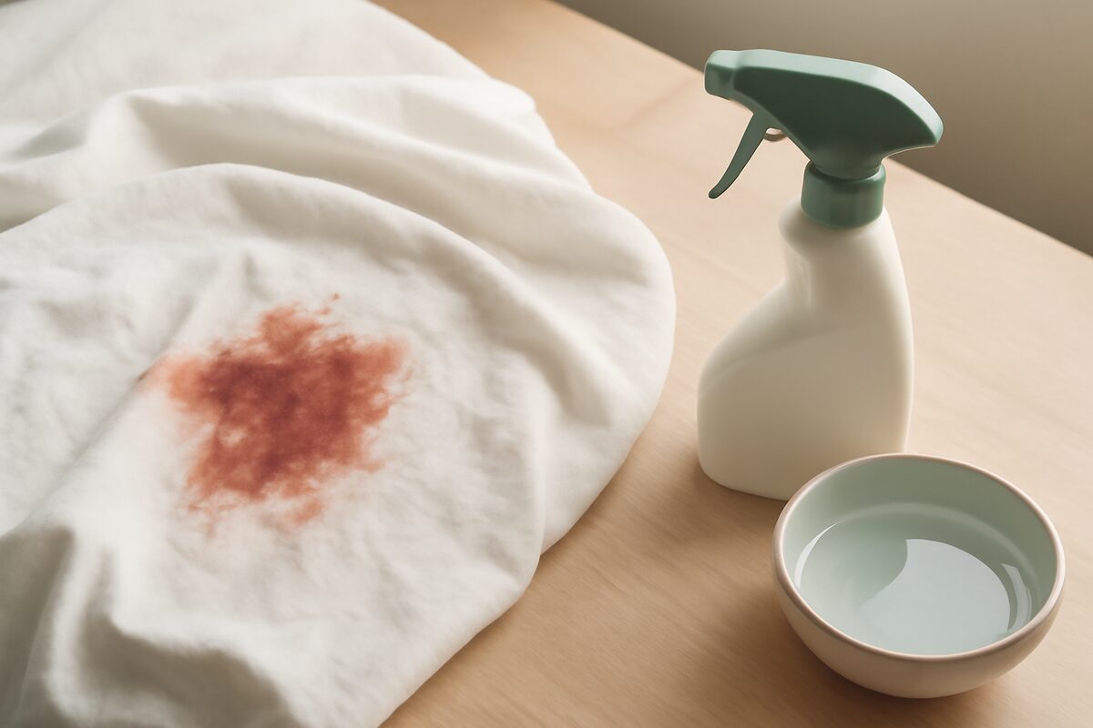 Como Remover Manchas de Sangue de Lencol Branco
